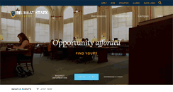 Desktop Screenshot of murraystate.edu